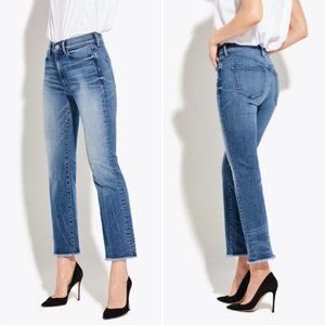 AYR Light Blue Cropped Straight Jeans - the Bomb Pop style - size 29S